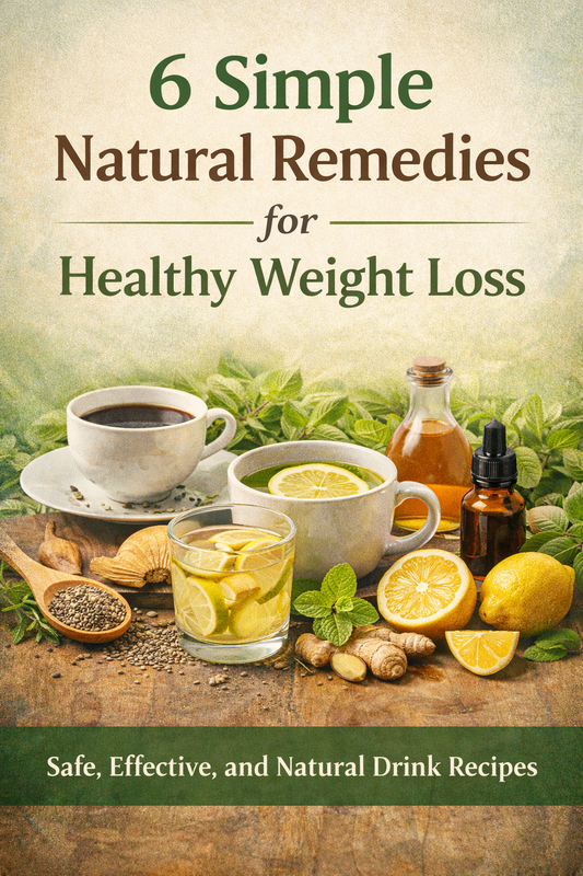 6 Simple Natural Remedies for Healthy Weight Loss - EBOOK